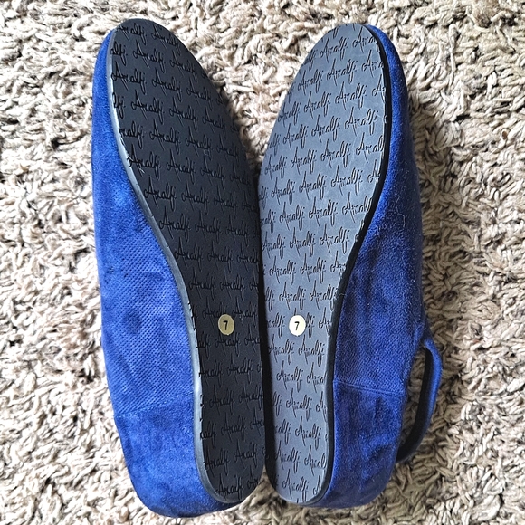 Rangoni Firenze Amalfi Navy Slingback Wedge Clog - Picture 5 of 5